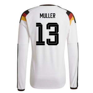 2026-2027 Germany Authentic Long Sleeve Home Shirt (Muller 13)