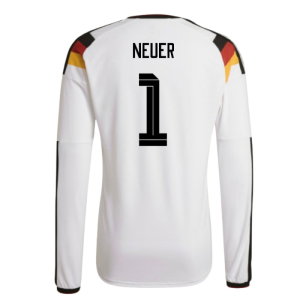 2026-2027 Germany Authentic Long Sleeve Home Shirt (Neuer 1)