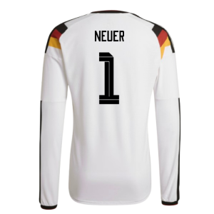 2026-2027 Germany Authentic Long Sleeve Home Shirt (Neuer 1)