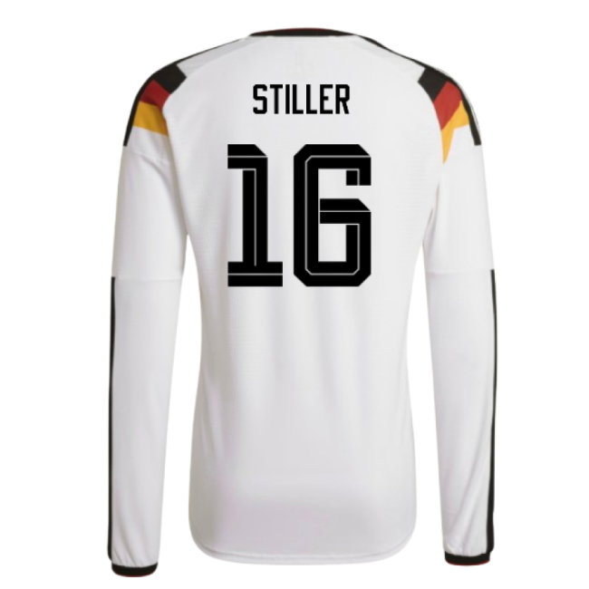 2026-2027 Germany Authentic Long Sleeve Home Shirt (Stiller 16)