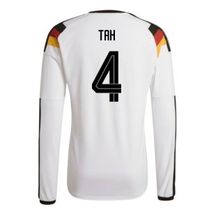2026-2027 Germany Authentic Long Sleeve Home Shirt (Tah 4)
