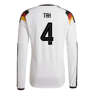 2026-2027 Germany Authentic Long Sleeve Home Shirt (Tah 4)