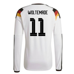 2026-2027 Germany Authentic Long Sleeve Home Shirt (Woltemade 11)