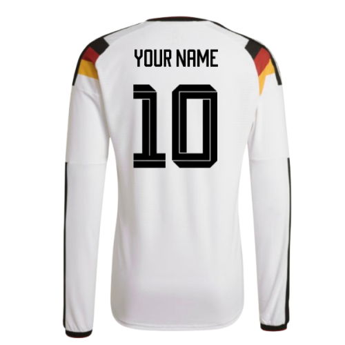 2026-2027 Germany Authentic Long Sleeve Home Shirt (Your Name)