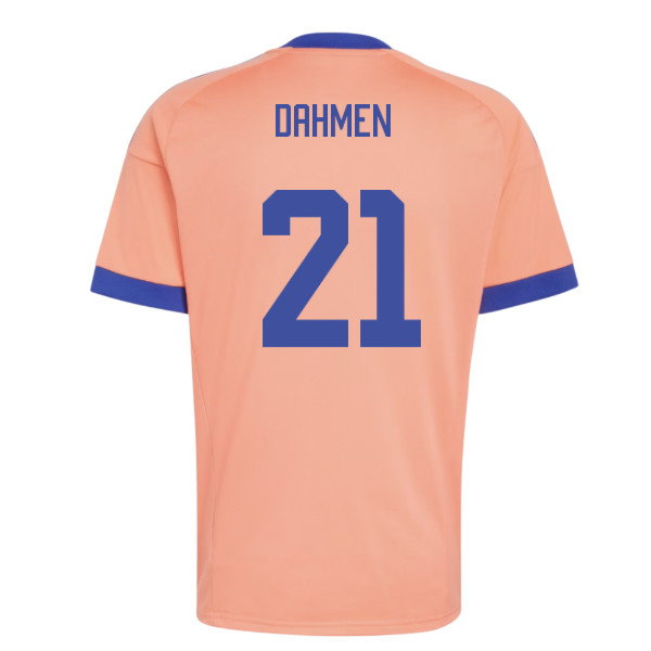 2026-2027 Germany Away Goalkeeper Shirt (Coral Fusion) (Dahmen 21)