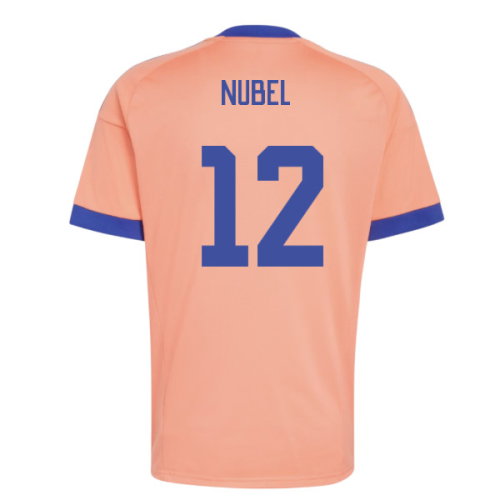 2026-2027 Germany Away Goalkeeper Shirt (Coral Fusion) (Nubel 12)