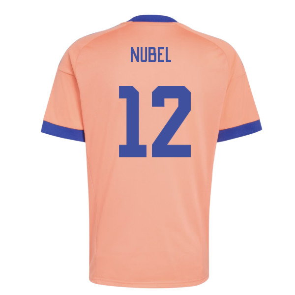 2026-2027 Germany Away Goalkeeper Shirt (Coral Fusion) (Nubel 12)