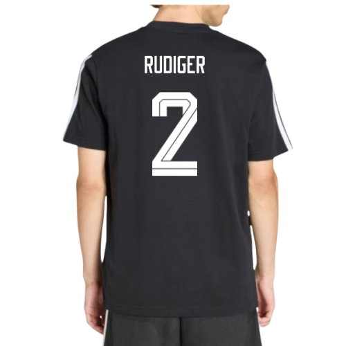 2026-2027 Germany DNA Tee (Black) (Rudiger 2)