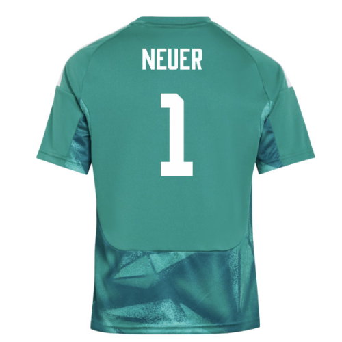 2026-2027 Germany Home Goalkeeper Shirt (Active Green) - Kids (Neuer 1)