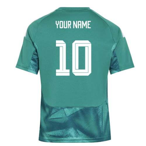 2026-2027 Germany Home Goalkeeper Shirt (Active Green) - Kids (Your Name)