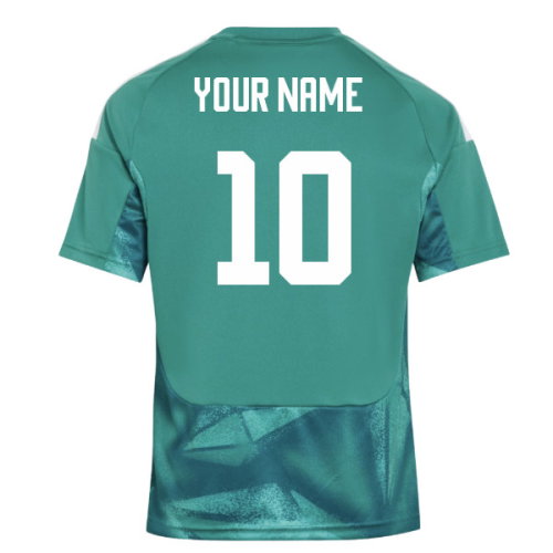 2026-2027 Germany Home Goalkeeper Shirt (Active Green) - Kids (Your Name)