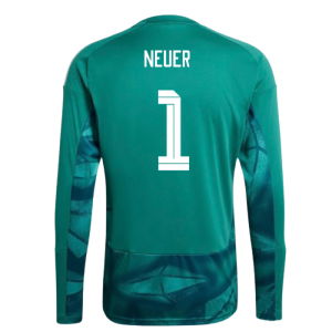 2026-2027 Germany Home Goalkeeper Shirt (Active Green) (Neuer 1)
