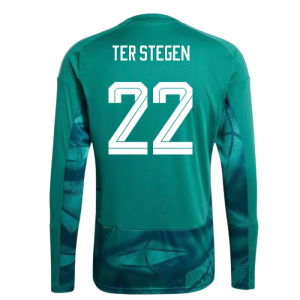 2026-2027 Germany Home Goalkeeper Shirt (Active Green) (Ter Stegen 22)