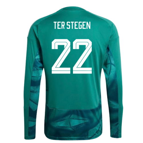 2026-2027 Germany Home Goalkeeper Shirt (Active Green) (Ter Stegen 22)