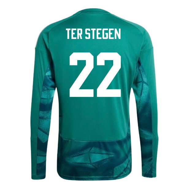2026-2027 Germany Home Goalkeeper Shirt (Active Green) (Ter Stegen 22)