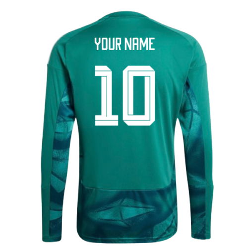 2026-2027 Germany Home Goalkeeper Shirt (Active Green) (Your Name)