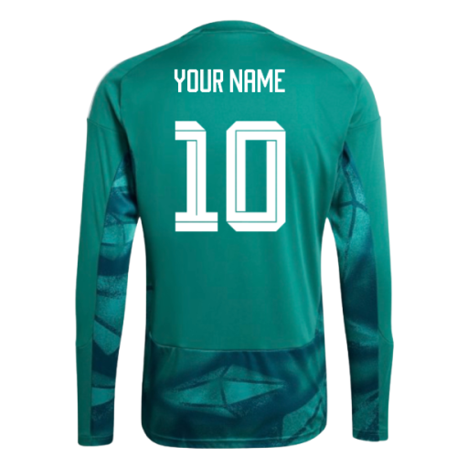 2026-2027 Germany Home Goalkeeper Shirt (Active Green) (Your Name)