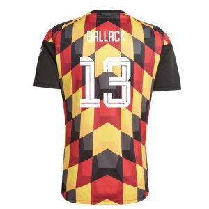 2026-2027 Germany Home Pre-Match Shirt (Black) (Ballack 13)