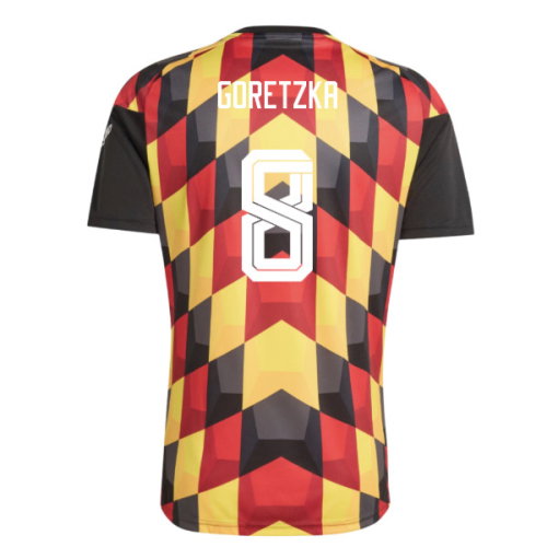 2026-2027 Germany Home Pre-Match Shirt (Black) (Goretzka 8)
