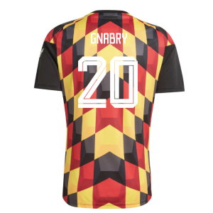 2026-2027 Germany Home Pre-Match Shirt (Black) - Kids (Gnabry 20)