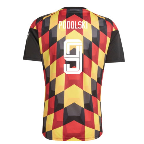 2026-2027 Germany Home Pre-Match Shirt (Black) (Podolski 9)