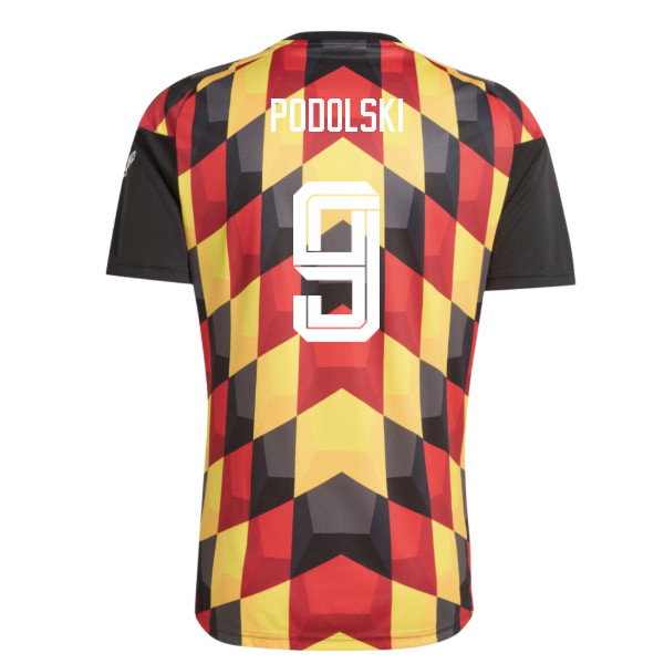 2026-2027 Germany Home Pre-Match Shirt (Black) (Podolski 9)