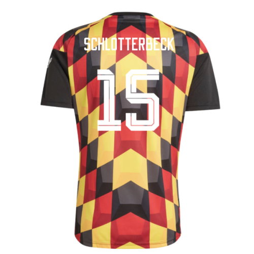 2026-2027 Germany Home Pre-Match Shirt (Black) (Schlotterbeck 15)