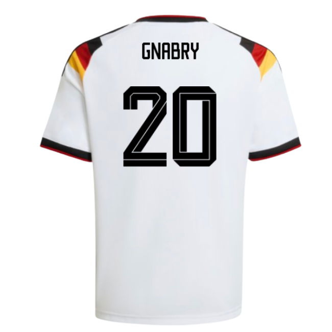 2026-2027 Germany Home Shirt (Kids) (Gnabry 20)