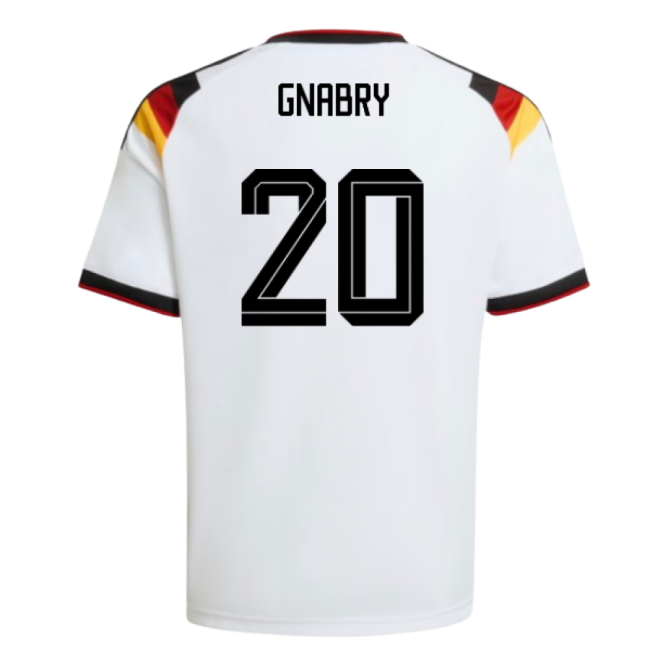 2026-2027 Germany Home Shirt (Kids) (Gnabry 20)