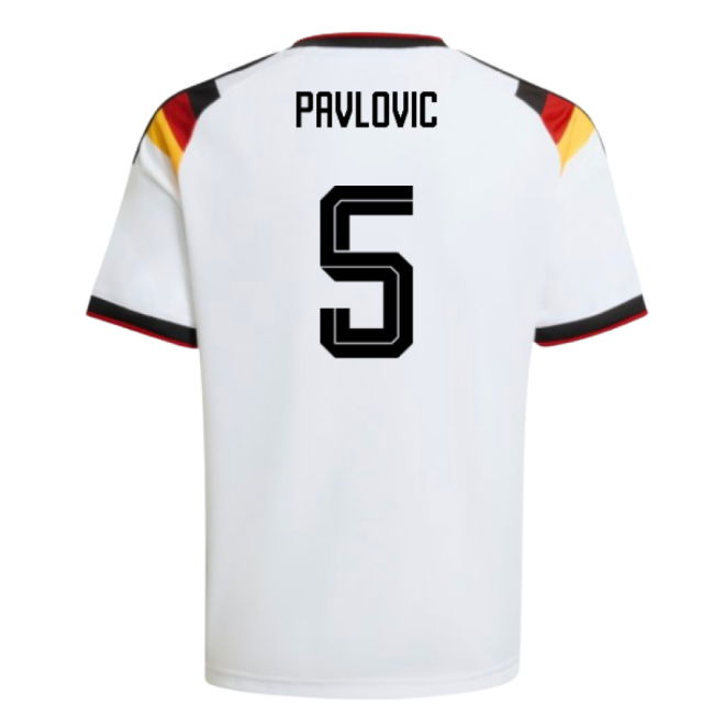 2026-2027 Germany Home Shirt (Kids) (Pavlovic 5)
