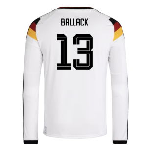 2026-2027 Germany Long Sleeve Home Shirt (Ballack 13)