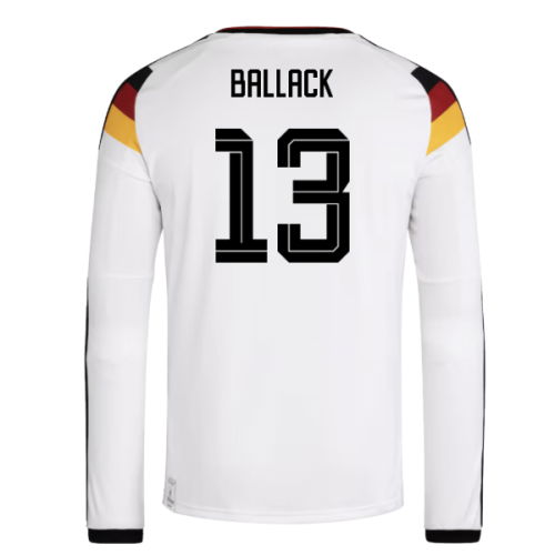 2026-2027 Germany Long Sleeve Home Shirt (Ballack 13)