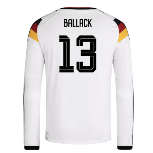 2026-2027 Germany Long Sleeve Home Shirt (Ballack 13)