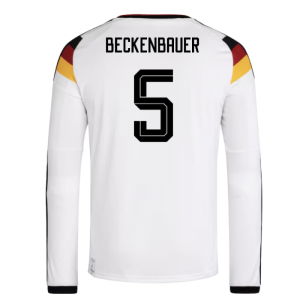 2026-2027 Germany Long Sleeve Home Shirt (Beckenbauer 5)