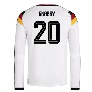 2026-2027 Germany Long Sleeve Home Shirt (Gnabry 20)
