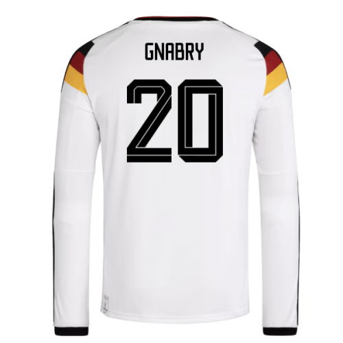 2026-2027 Germany Long Sleeve Home Shirt (Gnabry 20)