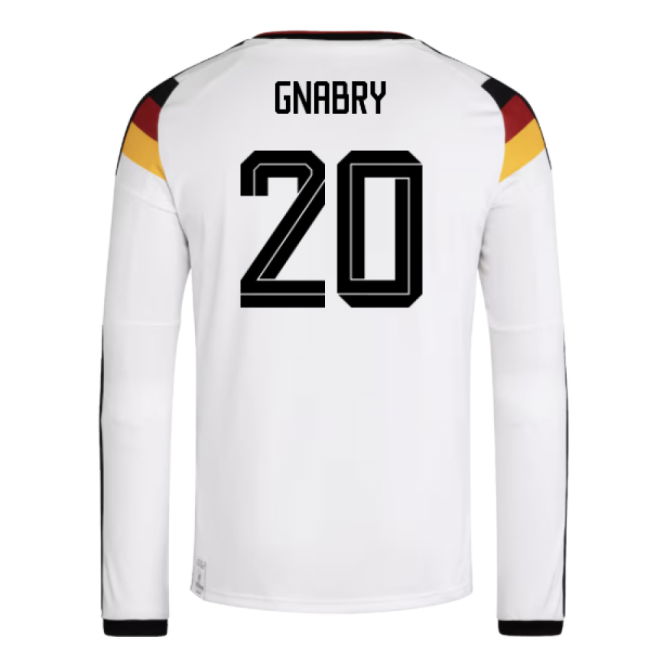 2026-2027 Germany Long Sleeve Home Shirt (Gnabry 20)