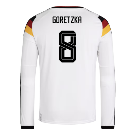 2026-2027 Germany Long Sleeve Home Shirt (Goretzka 8)