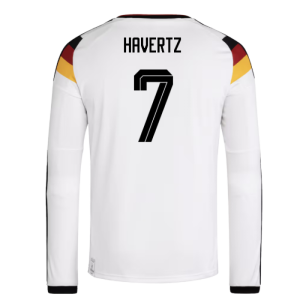2026-2027 Germany Long Sleeve Home Shirt (Havertz 7)