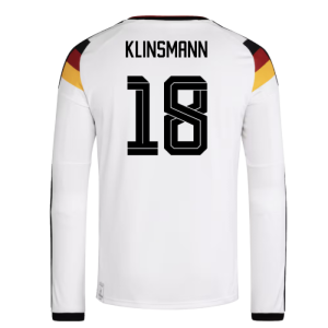 2026-2027 Germany Long Sleeve Home Shirt (Klinsmann 18)