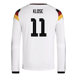 2026-2027 Germany Long Sleeve Home Shirt (Klose 11)