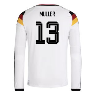 2026-2027 Germany Long Sleeve Home Shirt (Muller 13)