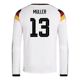 2026-2027 Germany Long Sleeve Home Shirt (Muller 13)