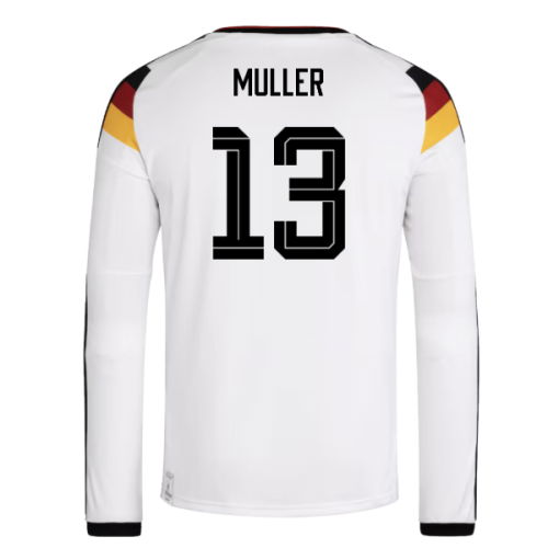 2026-2027 Germany Long Sleeve Home Shirt (Muller 13)