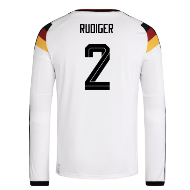 2026-2027 Germany Long Sleeve Home Shirt (Rudiger 2)