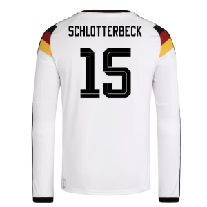 2026-2027 Germany Long Sleeve Home Shirt (Schlotterbeck 15)