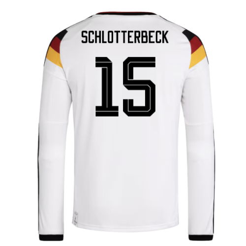 2026-2027 Germany Long Sleeve Home Shirt (Schlotterbeck 15)