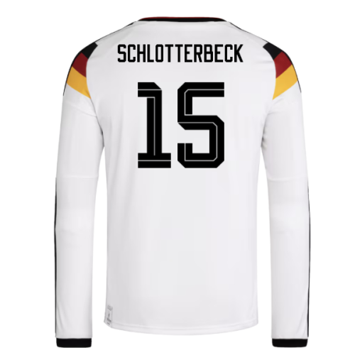 2026-2027 Germany Long Sleeve Home Shirt (Schlotterbeck 15)