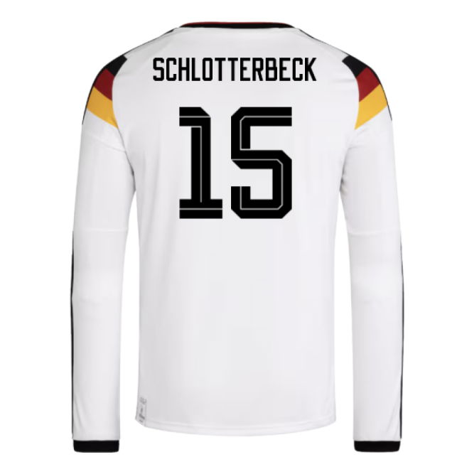 2026-2027 Germany Long Sleeve Home Shirt (Schlotterbeck 15)