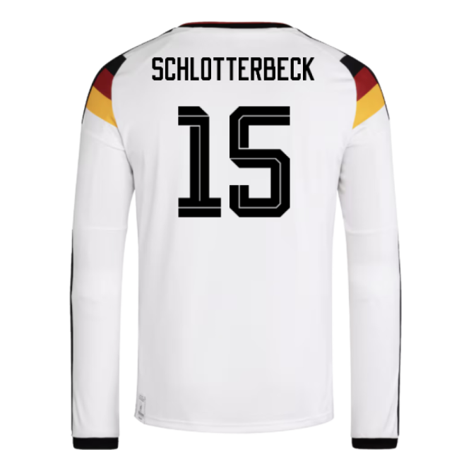2026-2027 Germany Long Sleeve Home Shirt (Schlotterbeck 15)